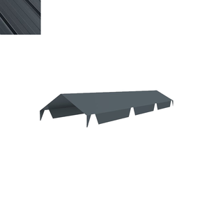 FAITIERE DOUBLE CRANTE 2,10m 7016 ANTHRACITE